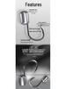 Enhanced Loach Jig Head Hook – Anti-Snag, Soft Bait, 3-20g for Mandarin Fish