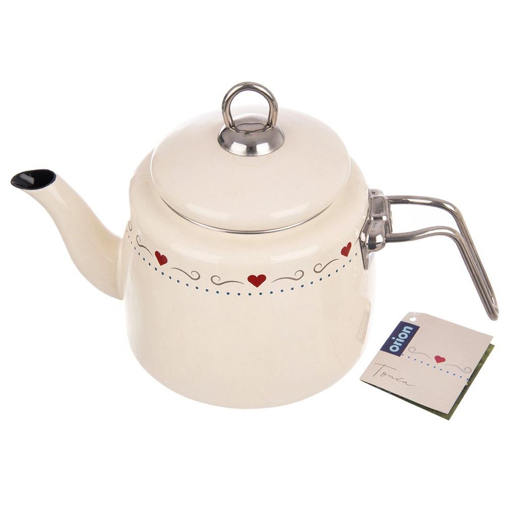 TONCA 1.6 l cream enameled kettle