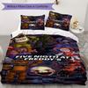 Night Nightmare Animatronics Bedding Without Core 1 Duvet Cover 2 Pillowcase Without Core Christmas Birthday Gift Soft And Comfortable