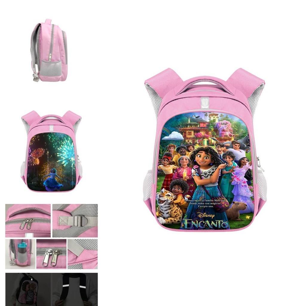 Encanto Mirabel Girls Backpack Waterproof Large Capacity School Bag For Kids
