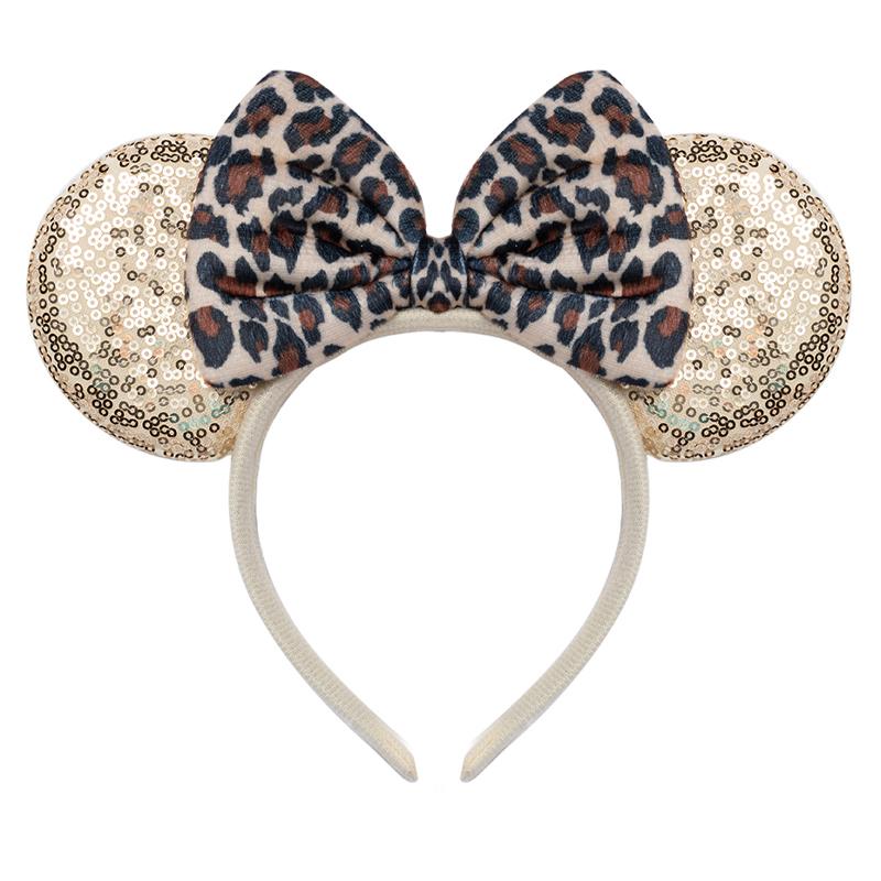 Mouse Ears Solid Bow Ears Headband for Birthday Party Supplies and Mouse Themed Costume Cosplay Decoration