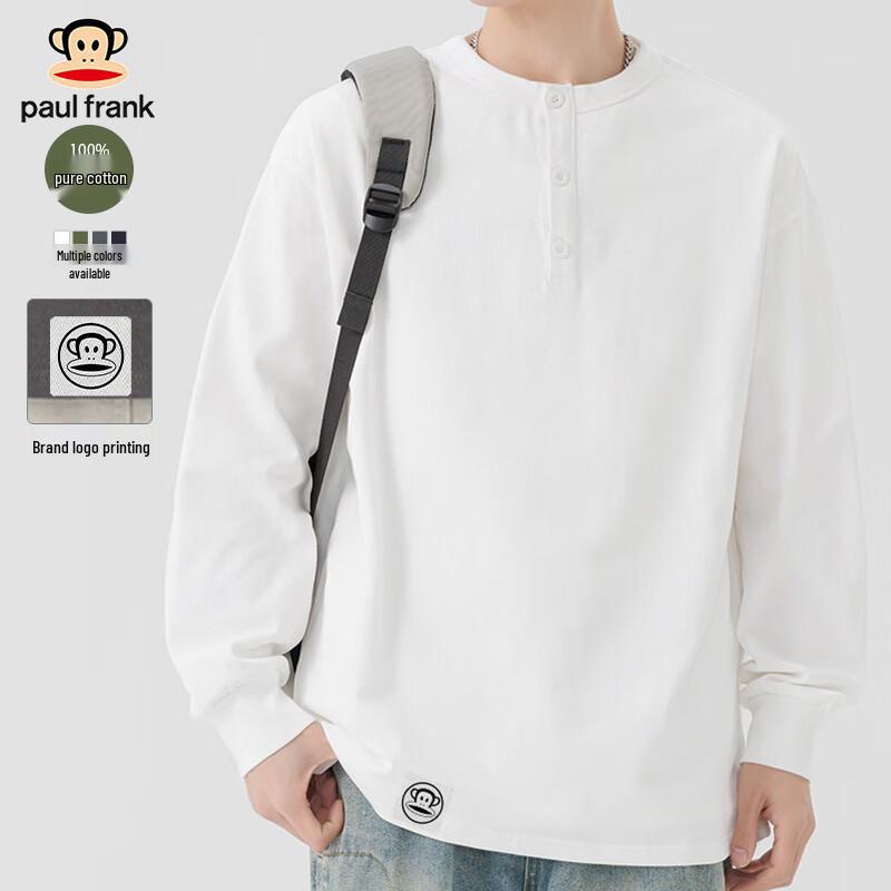 Paul Frank Men s Loose Fit Long Sleeve Cotton T-Shirt 2XL