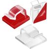 10 Pieces Cable Clips Clips Hooks Wire Management Holder for Desktop