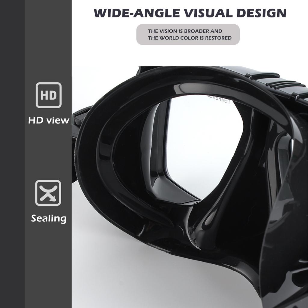 Adult Big Lenses Anti-UV Anti-Fog Diving Goggle Made Of Soft Silicone Softer And More Comfortable For Water Sports