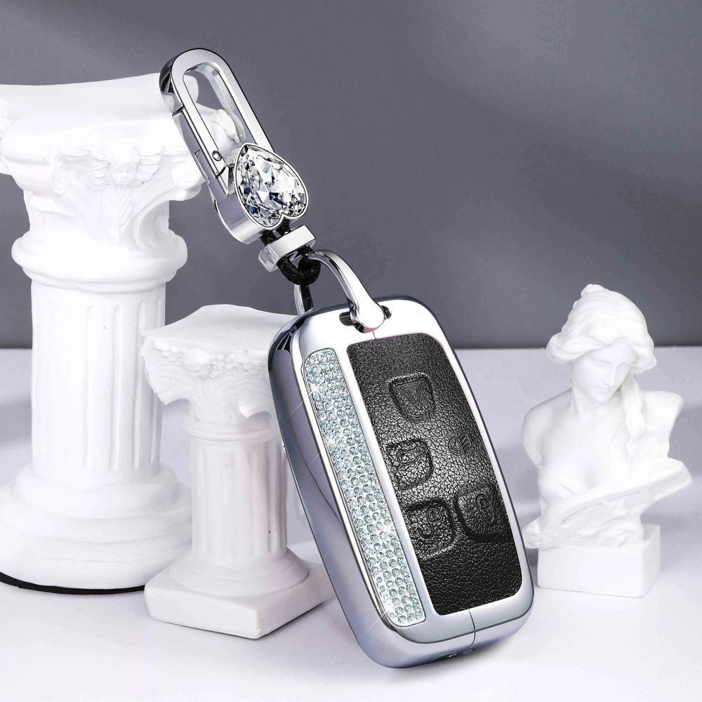 Passend für Land Rover Jaguar Autoschlüsselhülle Range Rover Sport Edition Discovery E-Pace Defender Xefl Schale Schnalle