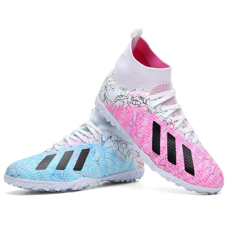 

Новые дышащие взрослые футбольные бутсы для мальчиков, студентов, с длинными шипами AG, с поломанными шипами TF, мужские и женские тренировочные бутсы 46