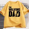 The Walking Dad Funny TShirt Funny Father and Daughter Matching Tee Shirt Cool Dad Graphic T Shirts Best Fathers Day Clothes