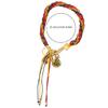 Comfortable Ethnic Style Wristband Soft Knitted Hand Rope Accessory with Pendant