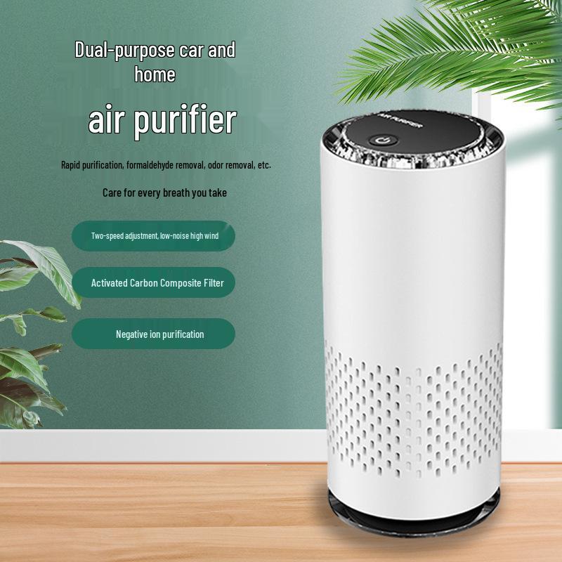Cup-Shaped Negative Ion Air Purifier for Cars and Desktops - Ideal for Formaldehyde Removal, Safe for Mothers and Babies