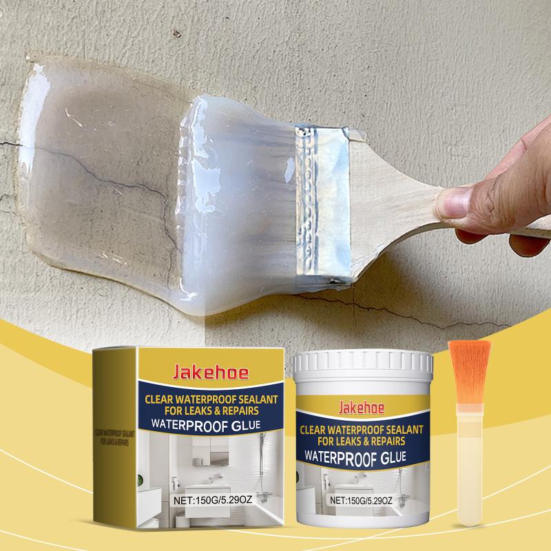 Bathroom Kitchen Window Leak Repair Clear Waterproof Sealant MultiSurface Strong Adhesive Fast Drying Solution one size