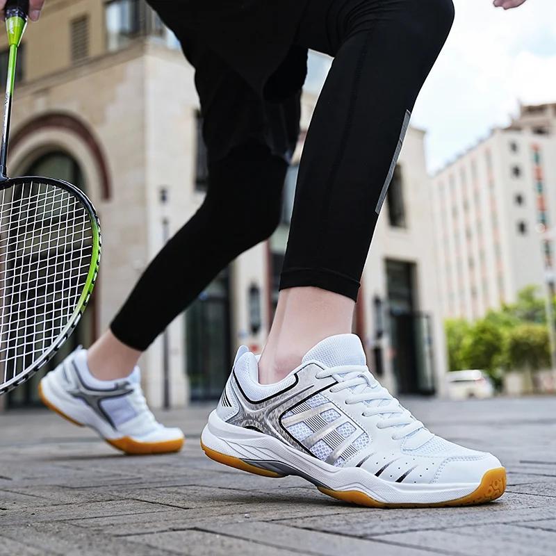 Men Badminton Shoes Professional Training High Quality Sneakers Handball Table Tennis Unisex Shoes Competition Volleyball Shoes