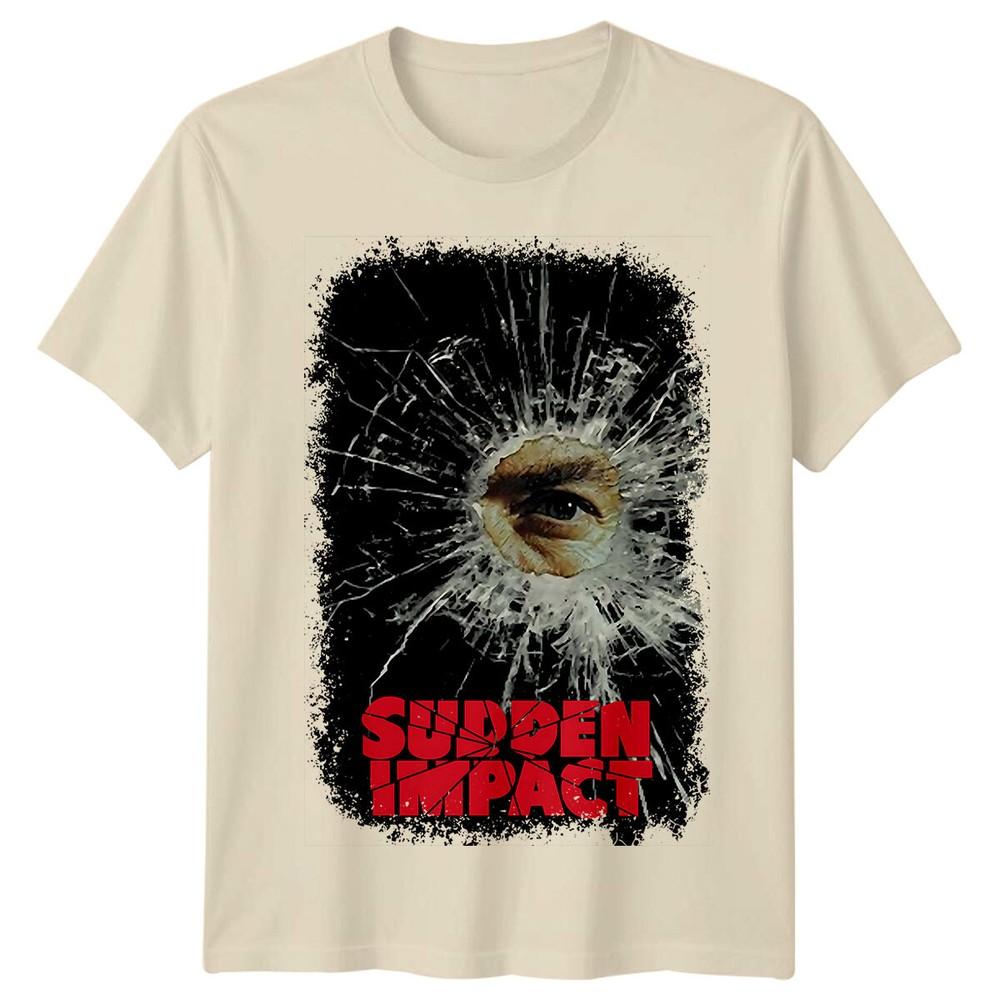 Sudden Impact 1984 Movie Poster Inspired Tshirt Retro 80s Tee Unisex