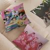 Kpop T-Twice Kudde Gåva Hemmakontor Dekoration Sovrum Soffa Bil Kuddfodral Fodral 45x45