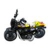 Simulated Motorcycle Pull-back Racing Alloy Car Model Clip Doll Toy Ornaments Keychain Children's Toys