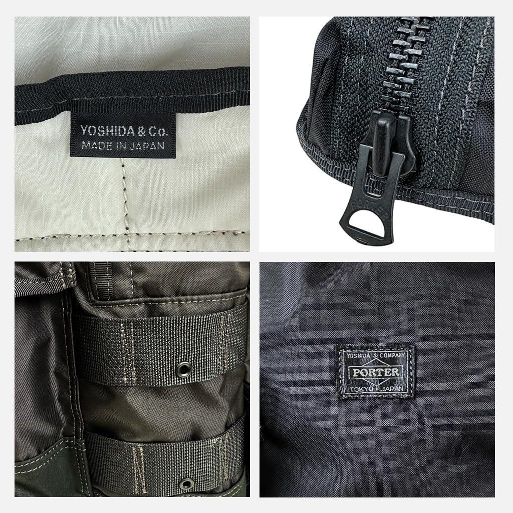 Porter ALL DAYPACK mit FÄCHERN 502-05958 Schwarz (10)