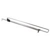 2 Pcs Retractable Adjustable Rods for Closet Space Saving Clothes Hangers