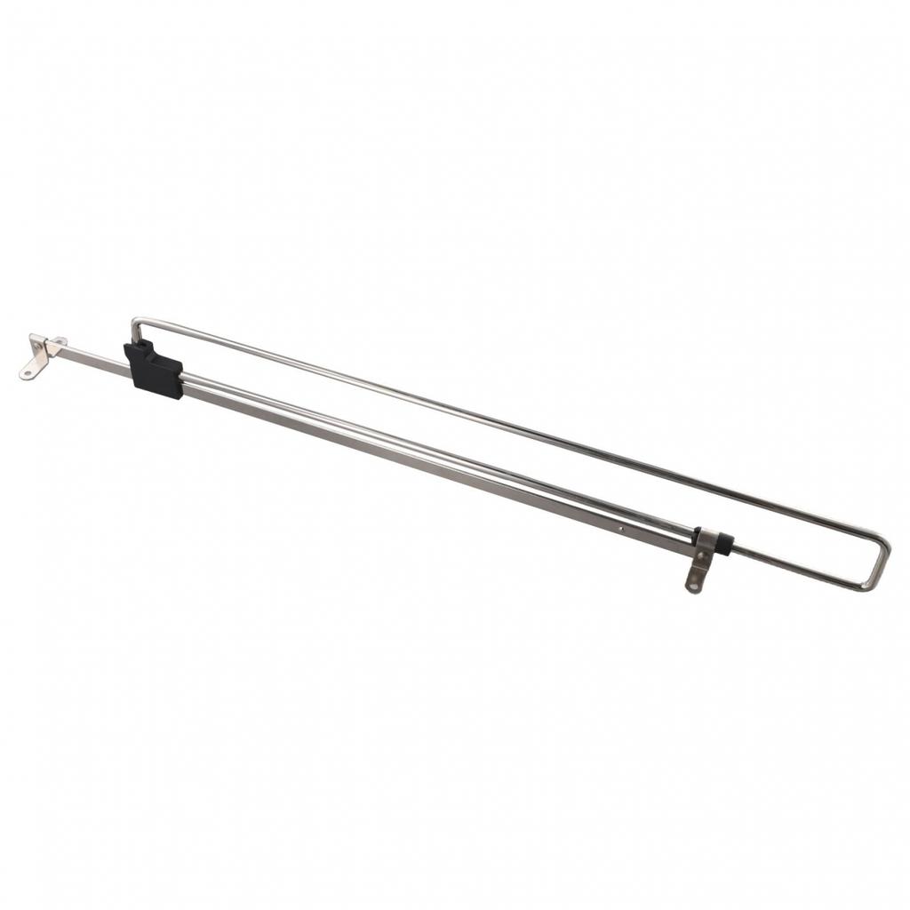 2 Pcs Retractable Adjustable Rods for Closet Space Saving Clothes Hangers