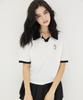 Awesome Studio Color Block Short Sleeve T-Shirt White
