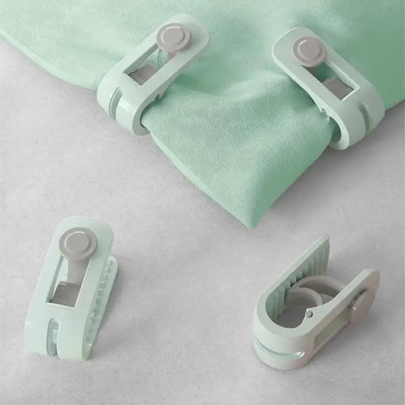 6 Pcs Household Convenience Quilt Fixing Clip Cover Quilt Frame Cover Fixing Non-slip Needle-free Blanket Clip Bed Sheet Clip