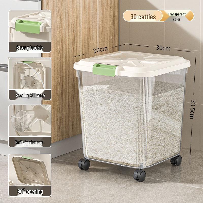 Thickened Insect-Proof Moisture-Proof Rice and Flour Storage Bin