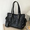 Large-capacity Tote Bag, Hand-held Suitcase, Simple Shoulder Bag, Commuting Cross-body Bag