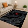 3D I-Itachi Cartoon Anime Living Room Non-Slip Area Rug Carpet for Bedroom Playroom Sofa,Easy Clean Home Decor Doormat Kid
