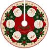 Snowman Christmas Tree Skirt Santa Claus Christmas Decorations Xmas Tree Foot Cover  Christmas