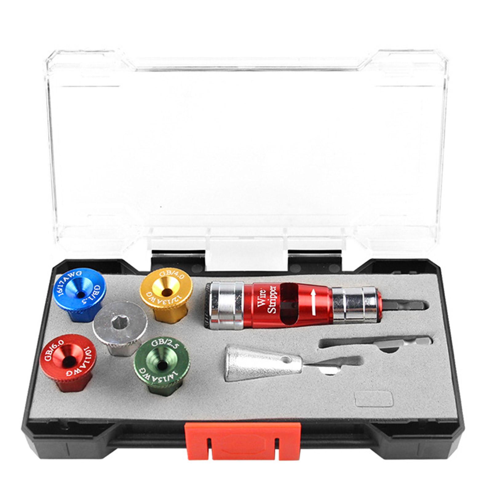 

Набор инструментов для зачистки проводов Инструмент для зачистки и скручивания проводов Профессиональный инструмент для скручивания проводов Инструмент для зачистки проводов