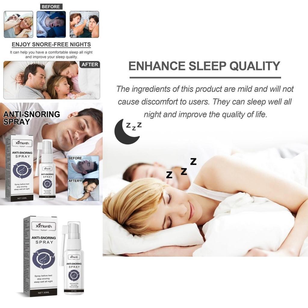 Ximonth Snore Relief Nasal Spray Effective Natural Solution For Nighttime Nasal Congestion