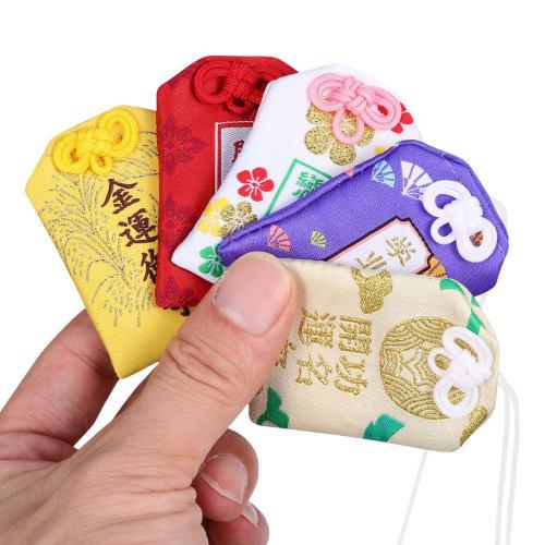 MAGICLULU 10-Pack Japanese-Made Charms, Authentic Blessing Pouches for Prosperity and Good Fortune, Various Styles for Health, Luck, and Success