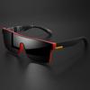 Classic Colorful Square Sports Sunglasses - One-Piece Lens, UV400 Unisex Comfort Fit for Cycling, Travel, Outdoor & Daily Use