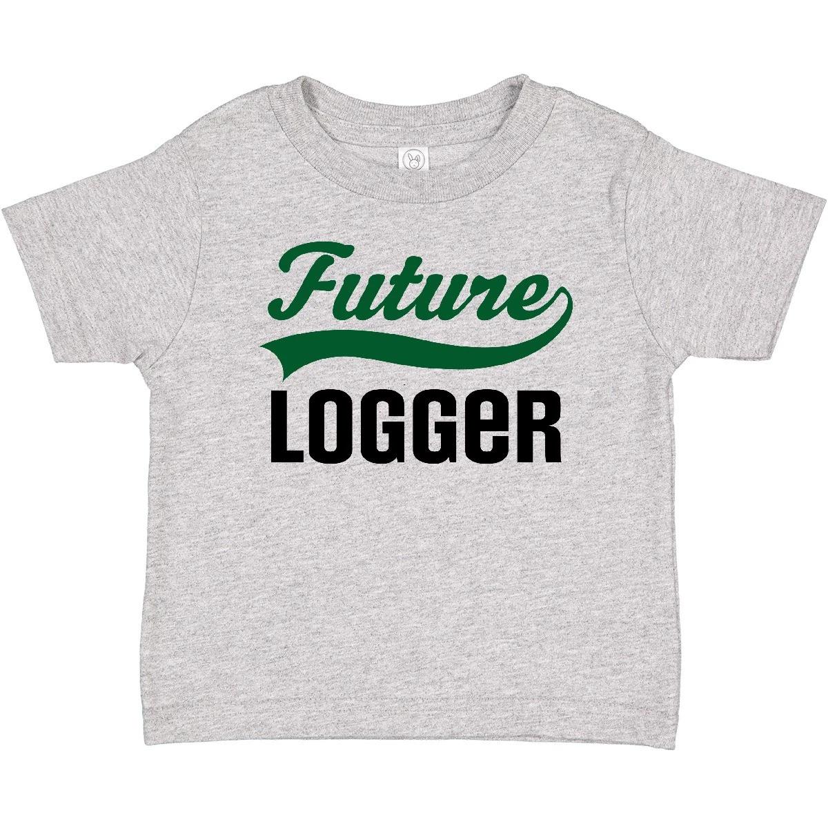 Inktastic Logging Future Logger Baby T-Shirt Training Lumber Wood Job Apparel 100