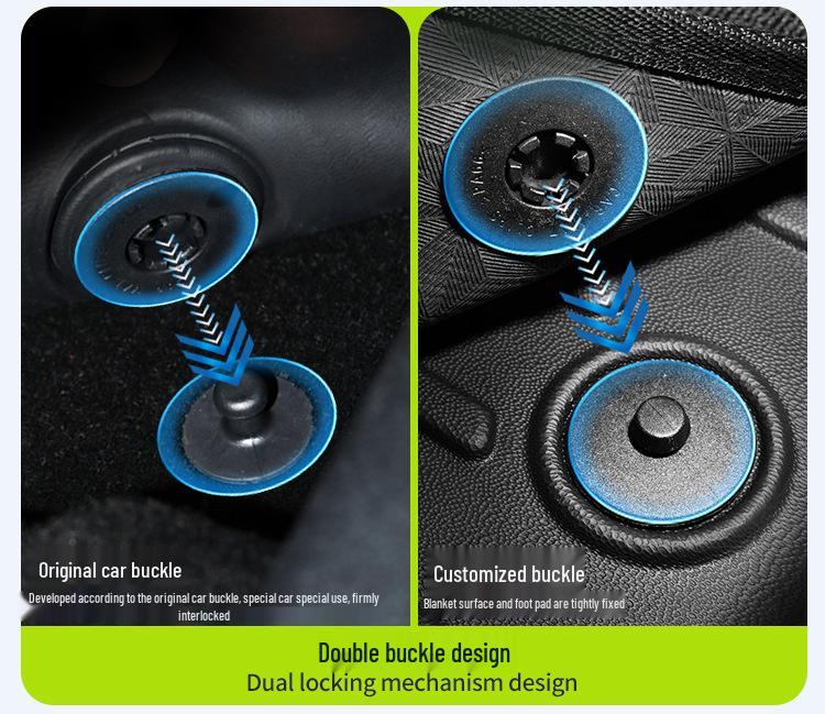 Eco-Friendly TPE Floor Mats for 2020-2024 Buick Velite 6