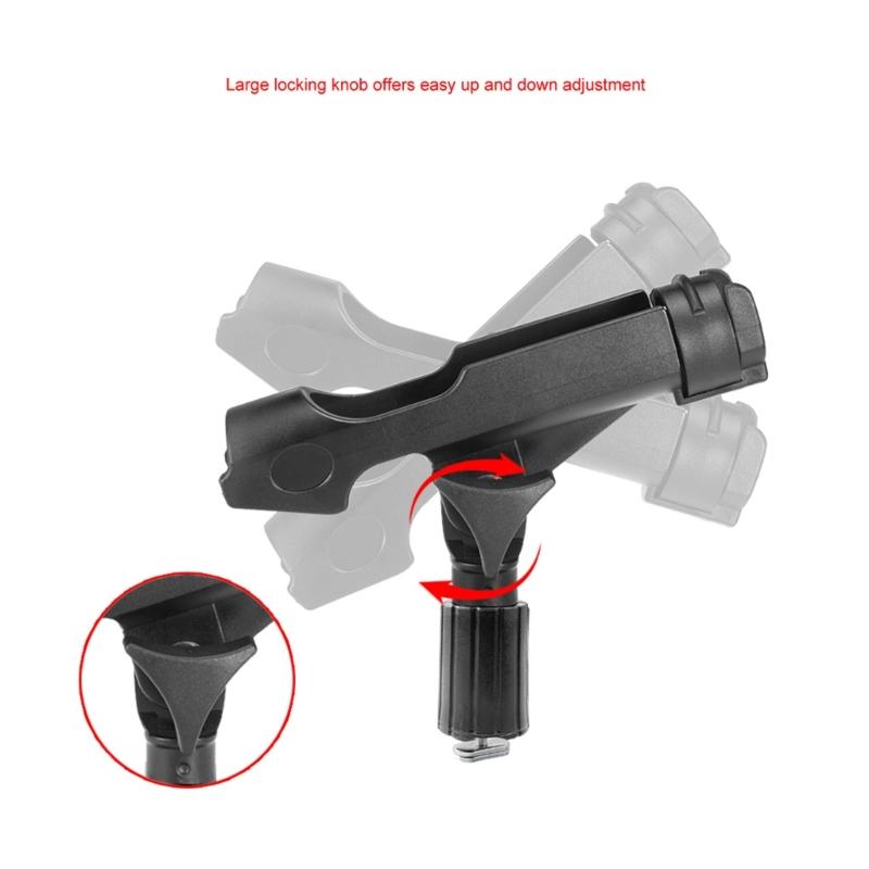 360 Degree Rotation Yacht Fishing Rod Holder Stand Boats Fishing Rod Holder Kayak Fishing Rod Stand for Sea Fishing Rod