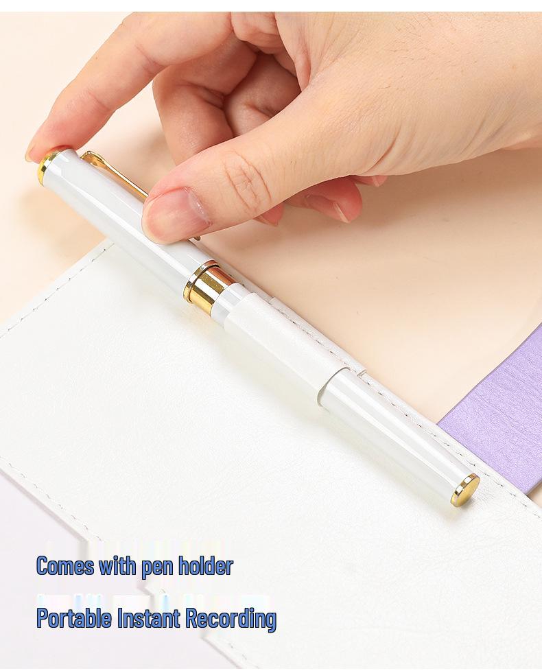 Floral Password Notebook: Leather Lock Diary for Students, Gift-Ready Lined Journal