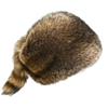 Raccoon Tail Ear Protection Hat Thickened Flat Top Cap High-quality Winter Cap