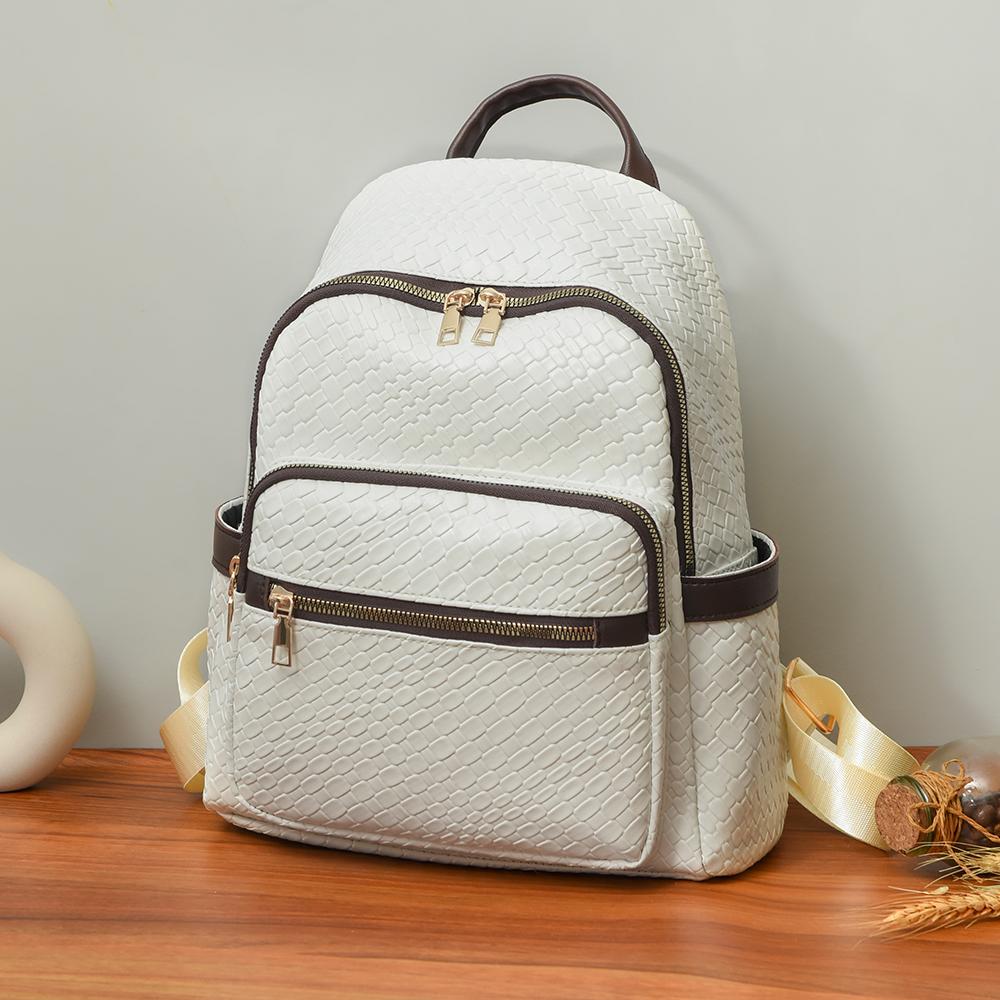 Rucsac de damă din piele moale Rucsac multifuncțional de mare capacitate