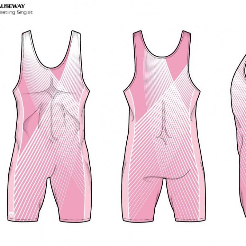 Mens Compression Wrestling Singlet Gym Workout Suit Lightweight Moisture Wicking Athletic Training Bodysuit Weightlifting