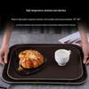 Yicang Non-Slip Tempered Plastic Rectangular Serving Tray