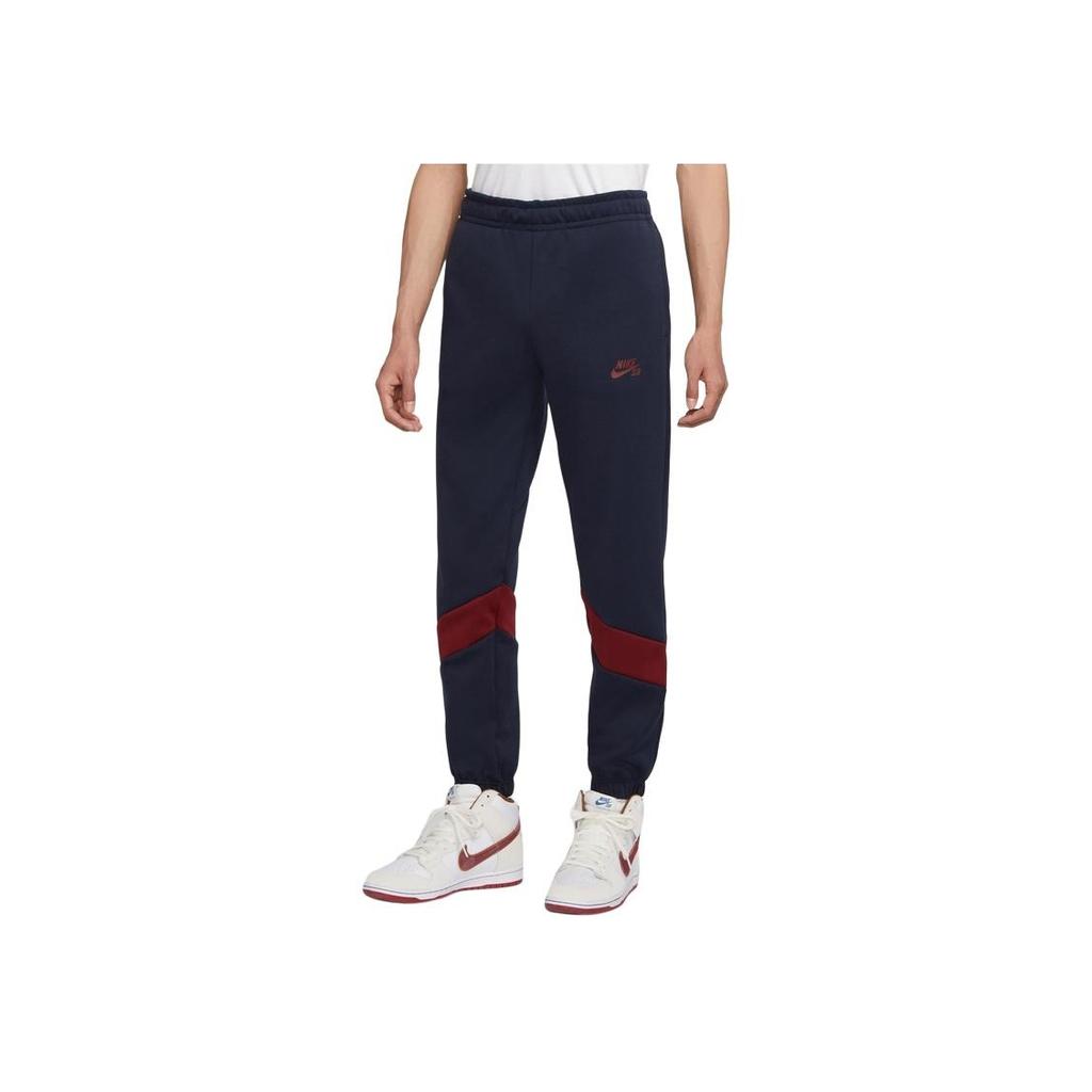 Nike Colorblock Quick-Dry Casual Jogger Sweatpants Men Bottoms Obsidian AT3502-451