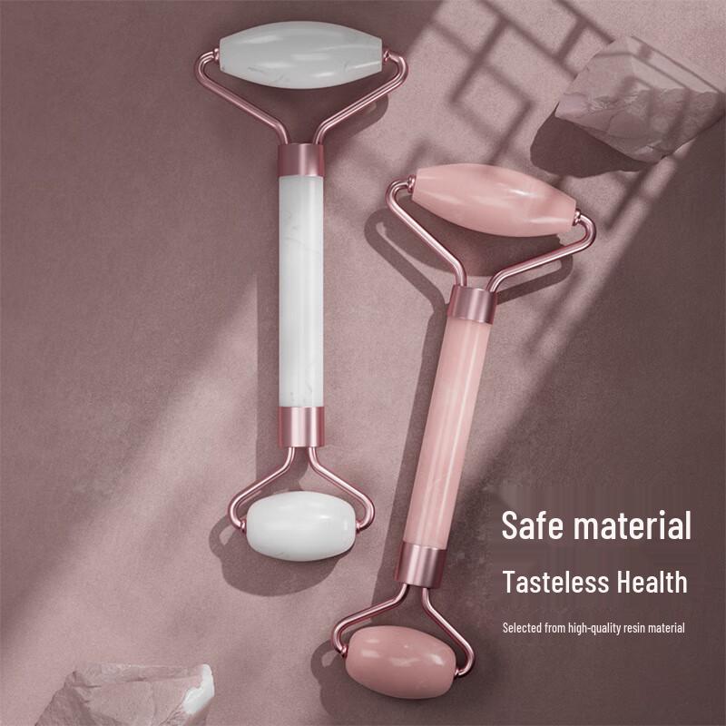 Facial Massage Roller and Gua Sha Scraper Set