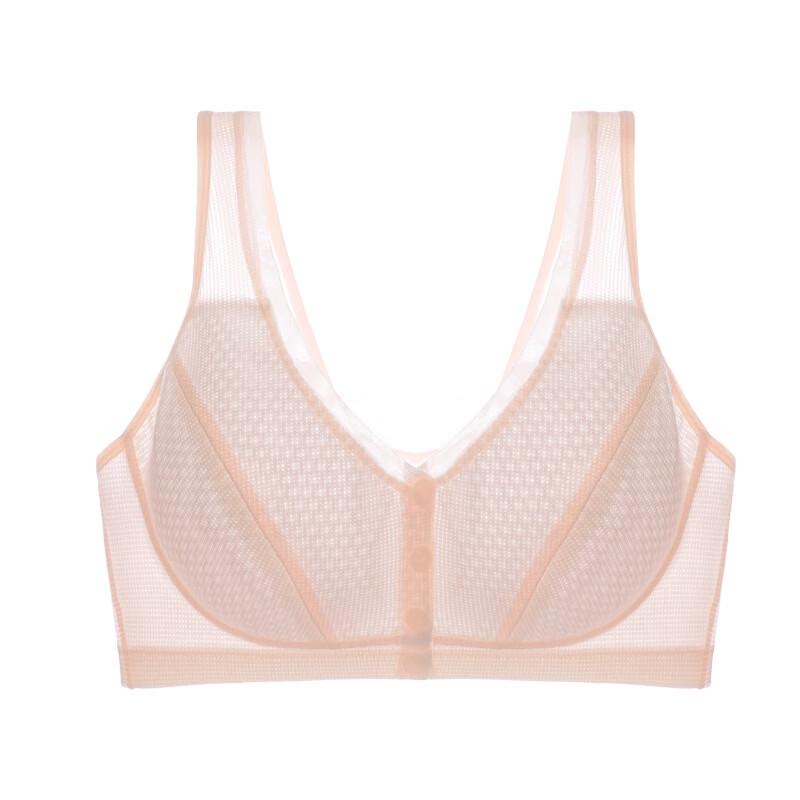 LangSha Women s Wireless Front-Buckle Vest Bra 42/95ABC