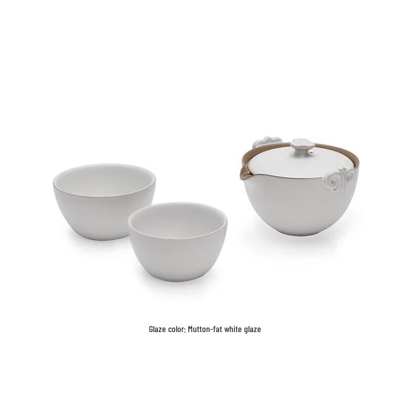 Wanqiantang Portable Ceramic Travel Tea Set