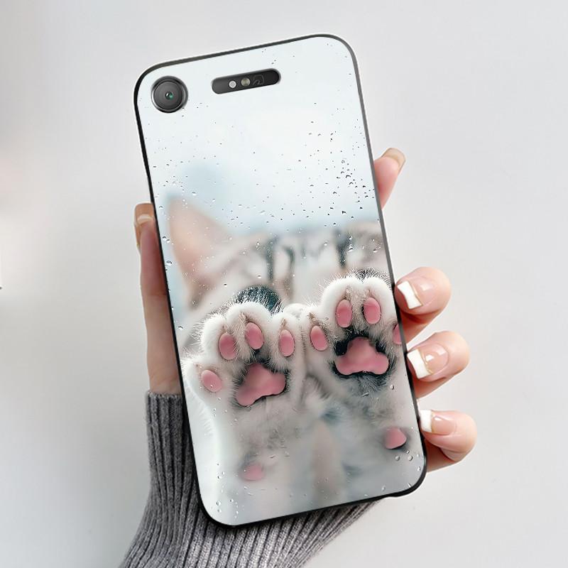 Case For Sony Xperia XZ1 G8341 G8342 SO-01K / XZ1 Compact G8441 G8442 SO-02K Aesthetic Luxury Cute Cool Soft Silicone Phone Case