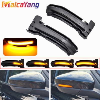LED Dynamic Side Mirror Blinker Lights Turn Signal Lamp Indicator  For Ford Kuga Escape CX482  -   Car Accessories