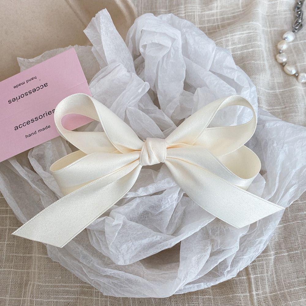 1PC Fairy Bow Hairpin Sweet Ribbon Barrette New Bowknot Hair Clips Girls