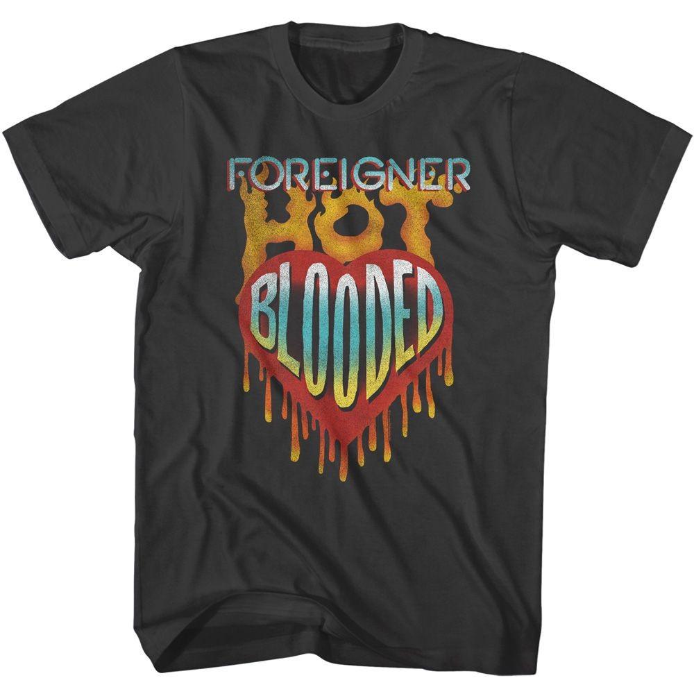 

Foreigner - Hot Blooded - Short Sleeve - Adult - T-Shirt M