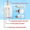 1pc Smart Motion Sensor Light Bulb Holder E27 PIR Induction Sensor Adapter Lamp Base Converter Automatic LED Switch AC 110V 220V