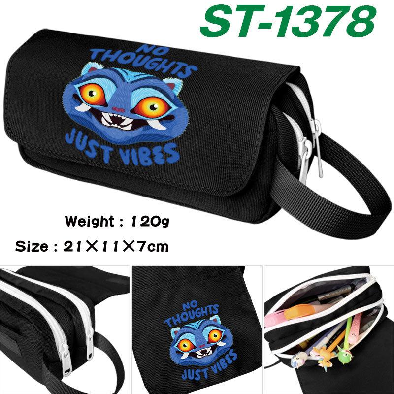 Waterproof Handheld Pencil Case, Universal Waterproof Pencil Case for Animation Trend Literary and Artistic Students