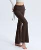 GRANDE LINE Elflex Rib Shirred Overlayered Bootcut Pants Fw Ver.
